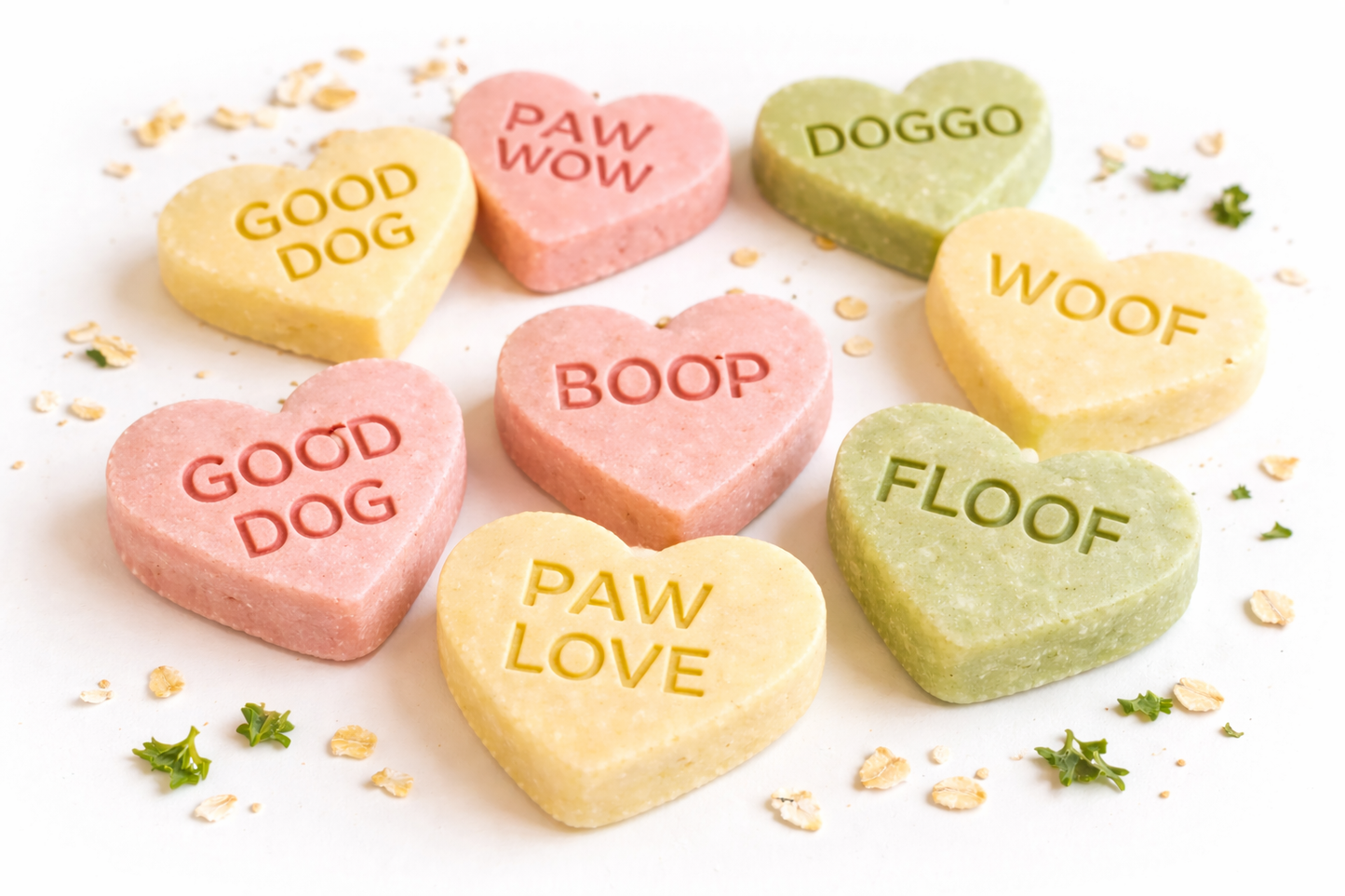 LilPups – Salmon Heart Treats for Dogs (Pre-Order)